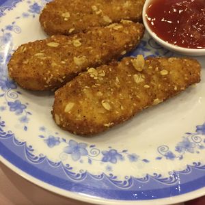 Crispy Strips at D'Vegan in Dallas