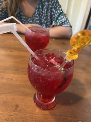 Red lemonade   at Jasmine Siam Kitchen  จัสมิน สยาม คิทเช่น in Bangkok
