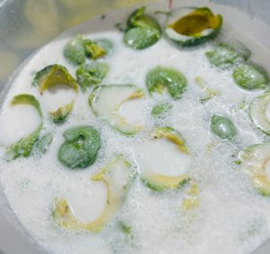 Avocado and coconut milk base at Pop Culture CLE in Solon