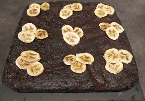 Vegan and gluten free Brownie 😋  at NAGOYA Coffee Shop & Snacking in La Rochelle