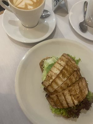   at Karma Organic Coffee in Krakow