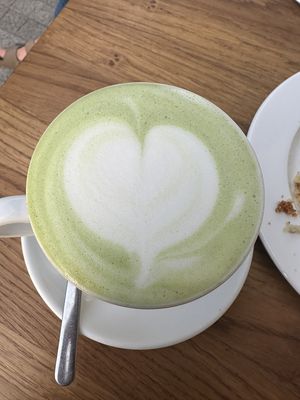 Matcha 2/10  at Karma Organic Coffee in Krakow
