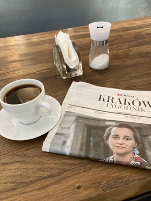  at Karma Organic Coffee in Krakow