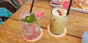 Sandia Cooler and Mexican Iced Coffee at Señor Pico in Dubai