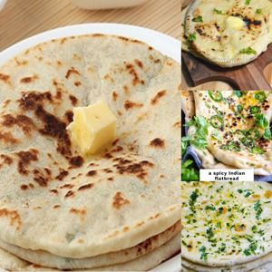 Vegan Roti/ Aloo Parata at Sillipoint Indian Cuisine - Krishna's kitchen in Bridgewater