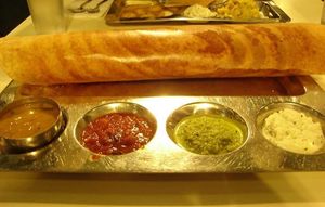 Masala Dosa/ Vegan & gluten-free Crepe at Sillipoint Indian Cuisine - Krishna's kitchen in Bridgewater