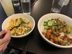   at Botanical Plant-Based Fare in Charlottesville