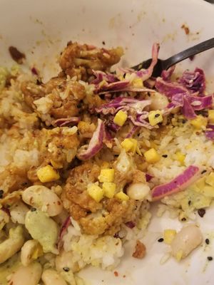 Crispy cauliflower, forgot to take a pic before digging in. Couldn't wait. at Botanical Plant-Based Fare in Charlottesville