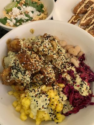 Crispy cauliflower bowl  at Botanical Plant-Based Fare in Charlottesville