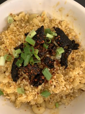 Miso Mac & cheese  at Botanical Plant-Based Fare in Charlottesville