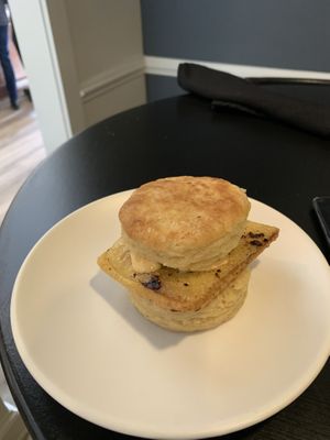 Breakfast sandwich   at Botanical Plant-Based Fare in Charlottesville