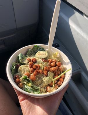 Kale Caesar Salad  at Botanical Plant-Based Fare in Charlottesville