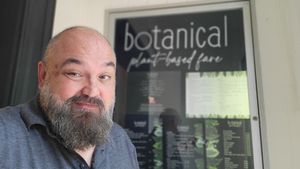 Love this place! at Botanical Plant-Based Fare in Charlottesville