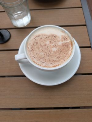 Chai Latte at Botanical Plant-Based Fare in Charlottesville