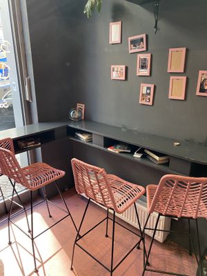 Inside seating  at Sammys Berliner Donuts in Berlin