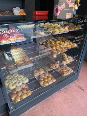 Doughnuts (12 out of 16 were vegan)  at Sammys Berliner Donuts in Berlin