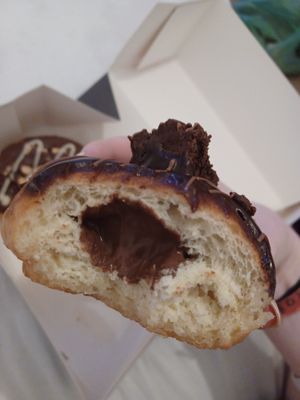 Choco with brownie at Sammys Berliner Donuts in Berlin