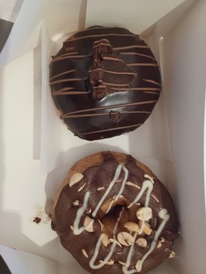 Brownie and caramel at Sammys Berliner Donuts in Berlin