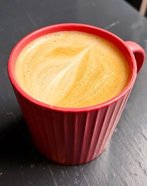 Cappuccino at Sammys Berliner Donuts in Berlin