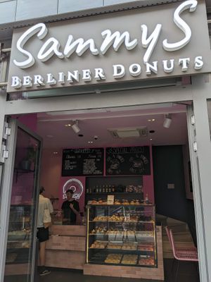 inside at Sammys Berliner Donuts in Berlin