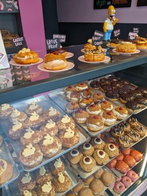 selection at Sammys Berliner Donuts in Berlin