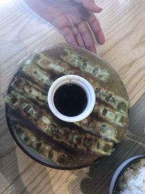 Vegan dumplings  at nihao YAO in Copenhagen