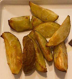 Baked potatoes   at Fermenteria in Bassano Del Grappa