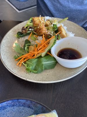 Vegan rice dish  at Vietnamese Joint in Taupo