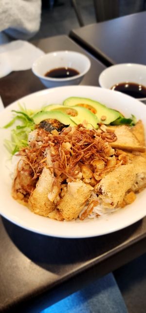 Bún Chay (Vermicelli ) at Vietnamese Joint in Taupo