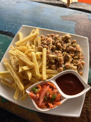   at Don Sanduchito in Puerto Villamil