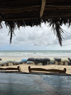   at Don Sanduchito in Puerto Villamil