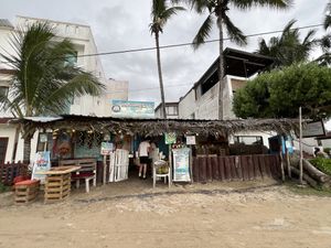 Restaurant   at Don Sanduchito in Puerto Villamil