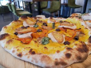 Pizza Zuccosa at Paninothek in Innsbruck