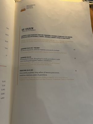 Special pizza  at Paninothek in Innsbruck