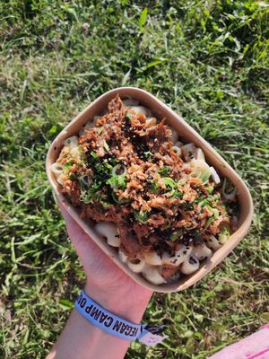 Pork Mac and cheese at Zest Kitchen in London