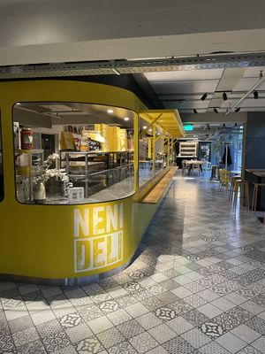 Entrance  at NENI in Amsterdam
