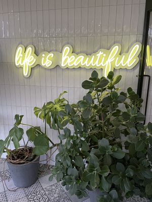 Entrance  at NENI in Amsterdam