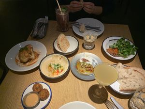 Yummy cocktails   at NENI in Amsterdam