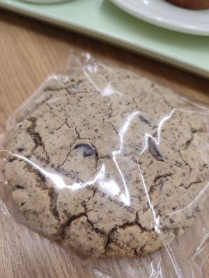 Earl grey cookie #Veganuary at Pan Honesta 빵어니스타 - Itaewon in Seoul