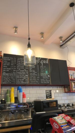 cosy interior   at Cafe Sixtyfour in Stirling