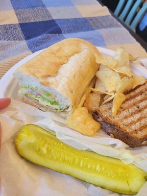 I forget which sandwich this was... at Lighthouse Canton in Baltimore