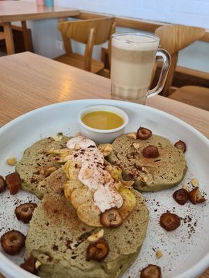 Buckwheat Pancakes at Inward in Tunis