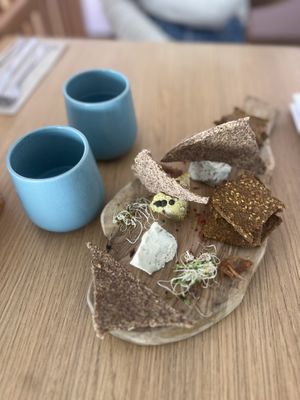 The cheese plate   at Inward in Tunis