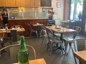 Inside at Motorino in New York City