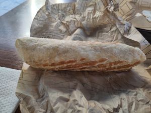 Vegan roll at Bendita Trumfa in Badalona
