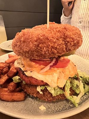 Meet burger  at Meet Vegano in Malaga