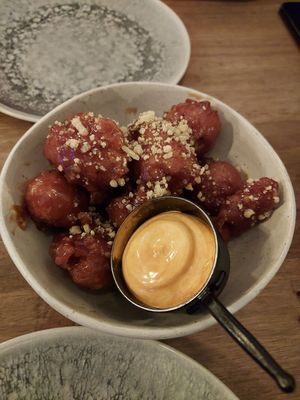Cauliflower wings at Meet Vegano in Malaga