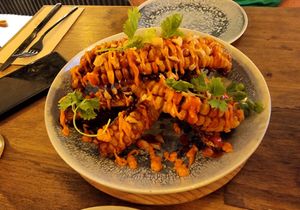 Corn Ribs at Meet Vegano in Malaga