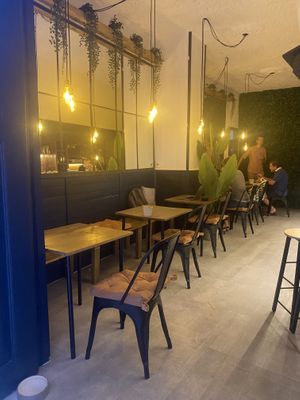 Interior adorable  at Meet Vegano in Malaga