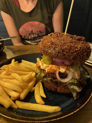 Burger  at Meet Vegano in Malaga